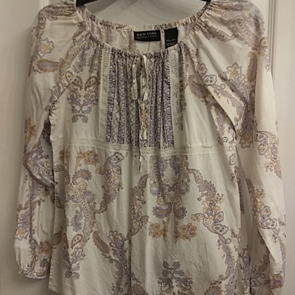 New York & Co Printed Top